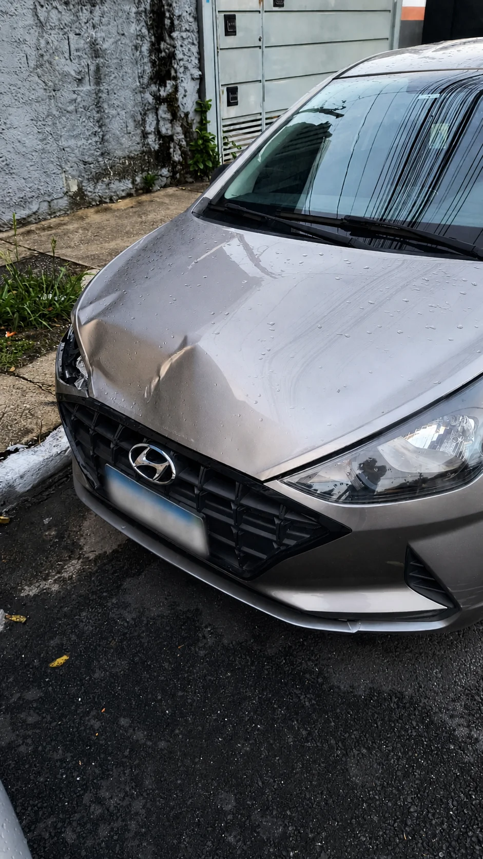 Detalhe antes do reparo em HB20 — Bonito’s Car